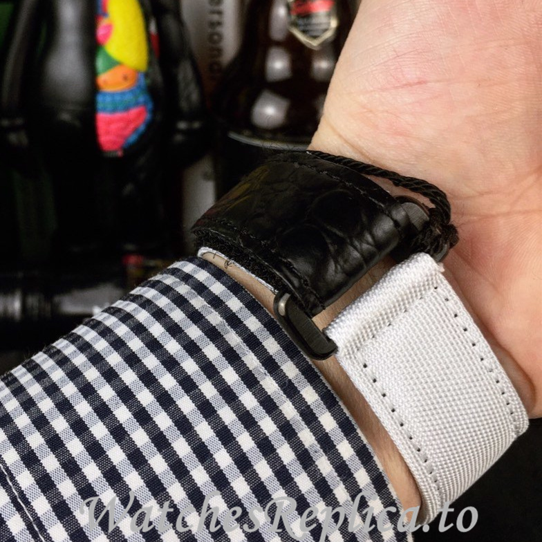 Richard Mille Replica RM35-01 Canvas strap 50MM - WatchesReplica.is