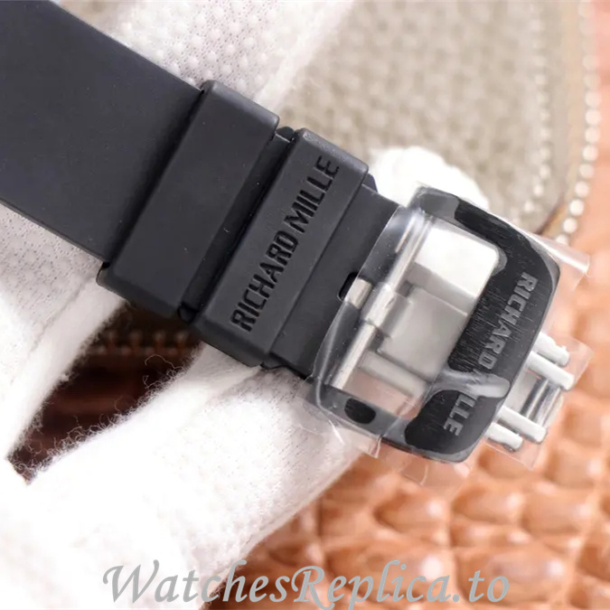 Richard Mille Replica RM52-01 Rubber strap 50MM - WatchesReplica.is