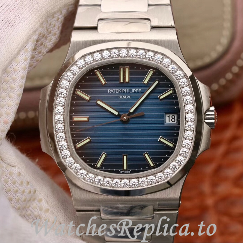 Patek Philippe Replica Nautilus 5711 Stainless steel strap 40MM - WatchesReplica.is