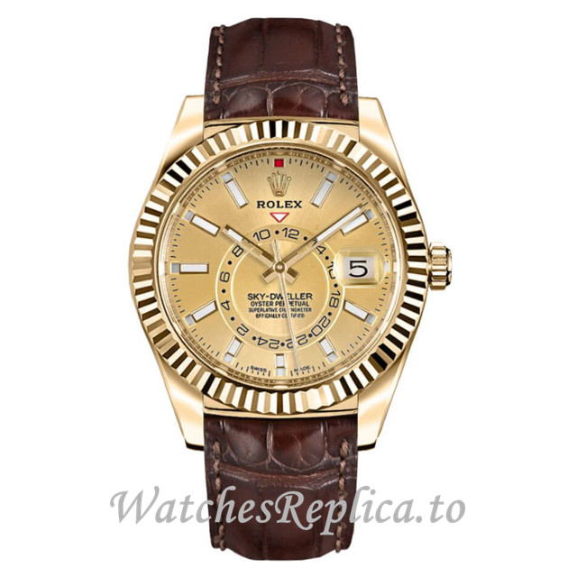Replica Rolex Sky-Dweller m326138-0006 42MM - WatchesReplica.is