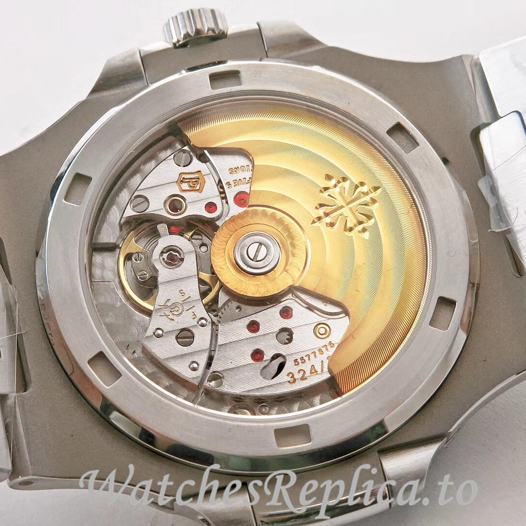 Patek Philippe Replica Nautilus Stainless steel strap 40MM - WatchesReplica.is