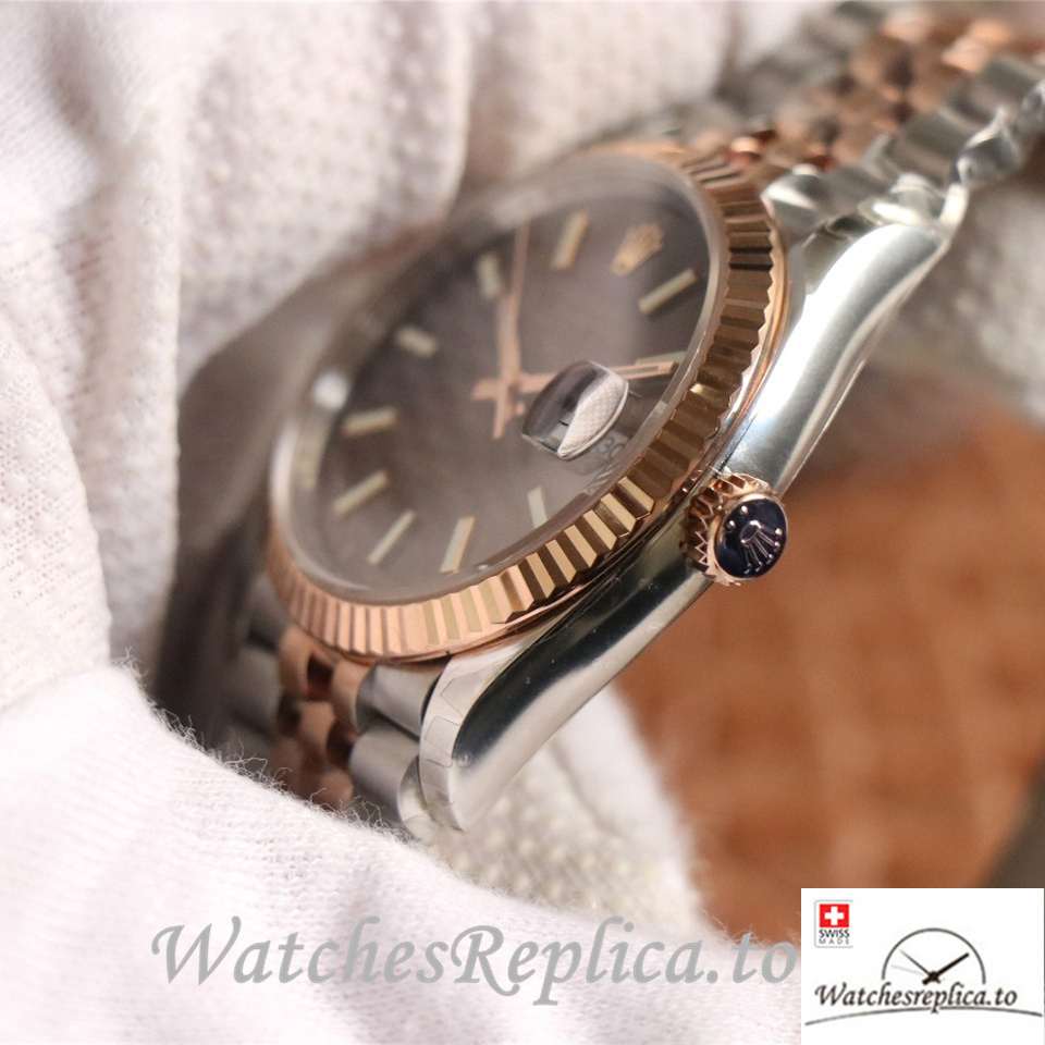Swiss Rolex Datejust Replica 126233 Stainless steel strap 36MM - WatchesReplica.is
