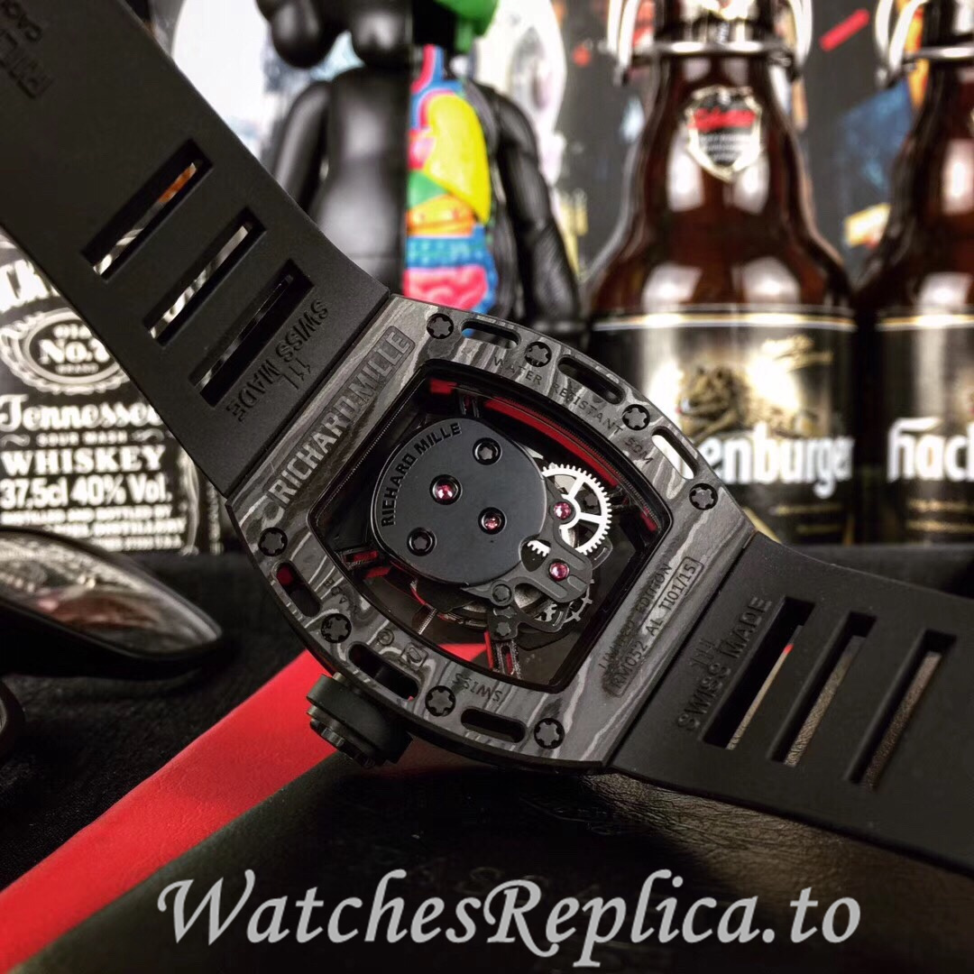 Richard Mille Replica RM052 Rubber strap 50MM - WatchesReplica.is