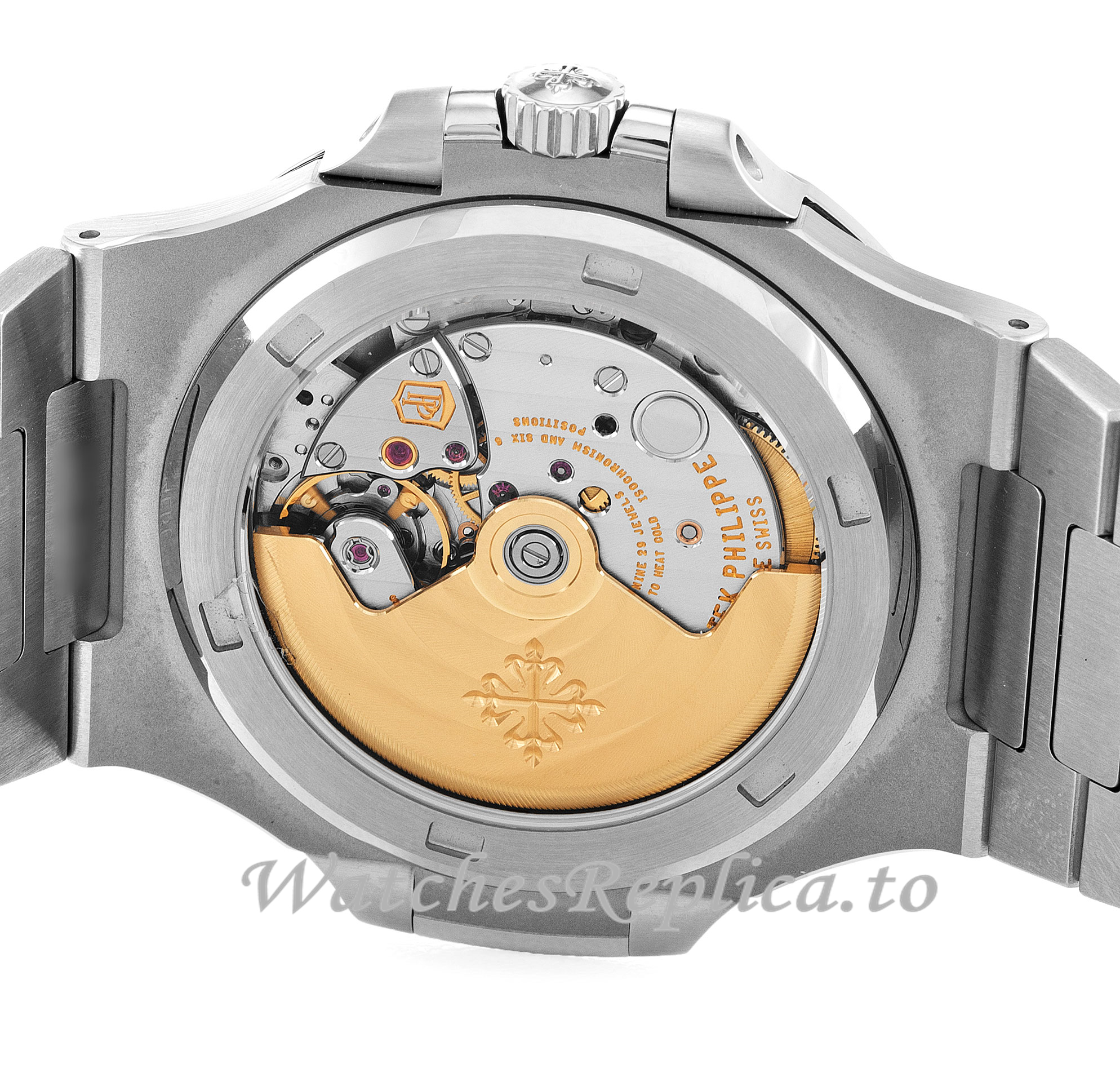 Patek Philippe Nautilus White Dial 5711/1A 40 MM - WatchesReplica.is