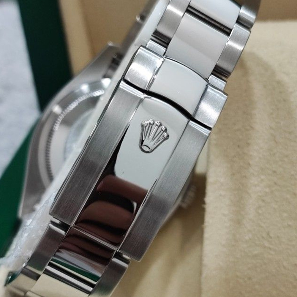 Rolex Turn O Graph Grey Dial 116264 - WatchesReplica.is