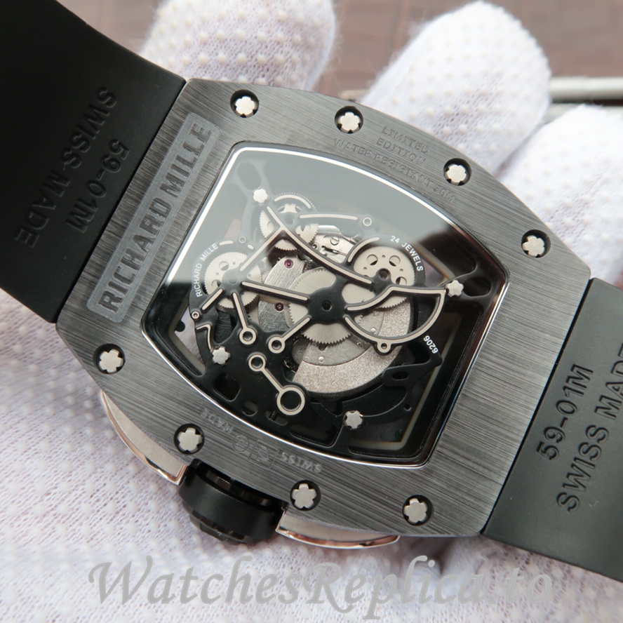 Richard Mille Replica RM61-01 Rubber strap 50MM - WatchesReplica.is