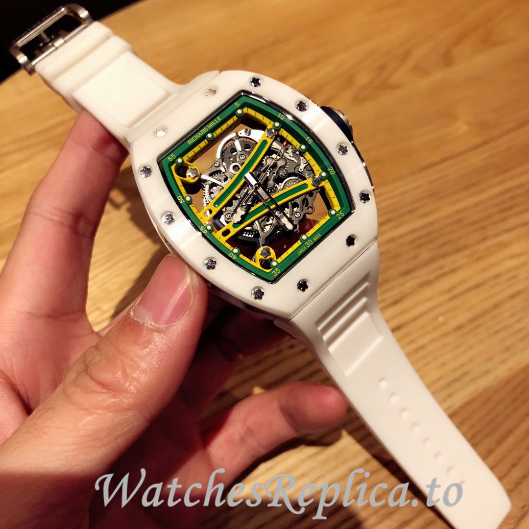 Richard Mille Replica RM61-01 Rubber strap 50MM - WatchesReplica.is