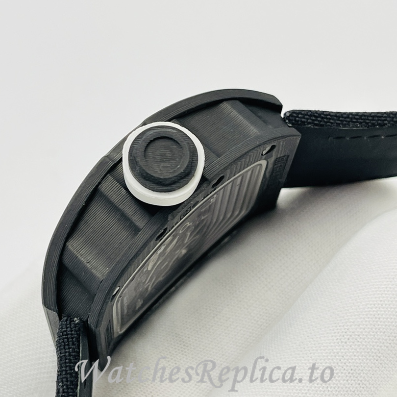 Richard Mille Replica RM055 Canvas strap 50MM - WatchesReplica.is