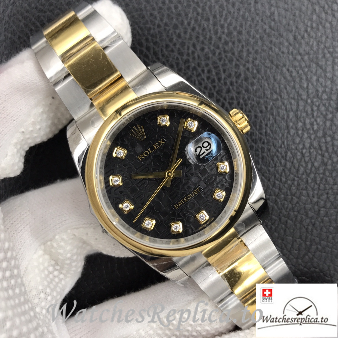 Swiss Rolex Datejust 126334 Replica Stainless steel strap 41MM - WatchesReplica.is