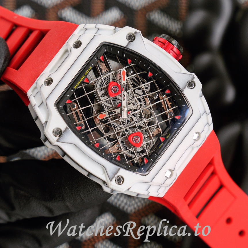 Richard Mille Replica RM27-04 Rubber strap 47.25x38.4MM - WatchesReplica.is