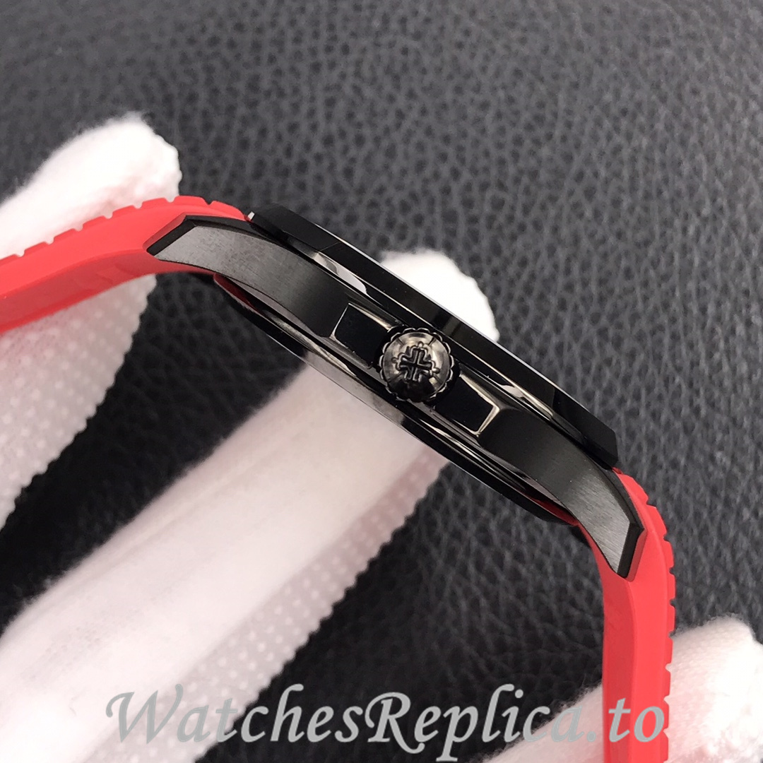 Patek Philippe Replica Aquanaut 5167 Rubber strap 40MM - WatchesReplica.is