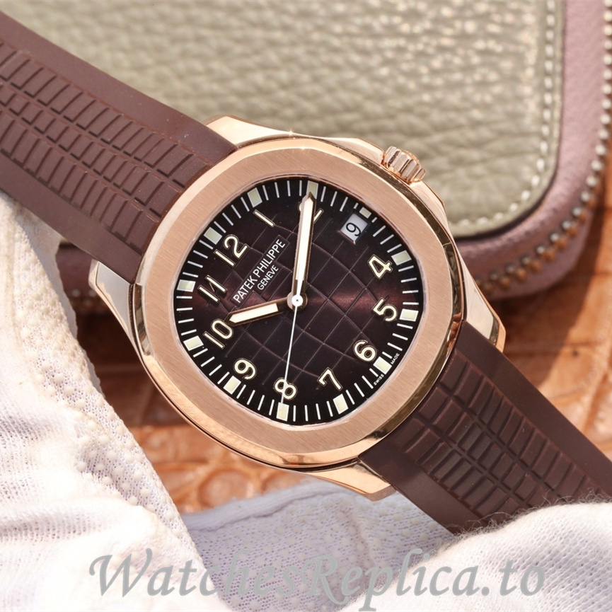 Patek Philippe Replica Aquanaut Rubber strap 40MM - WatchesReplica.is