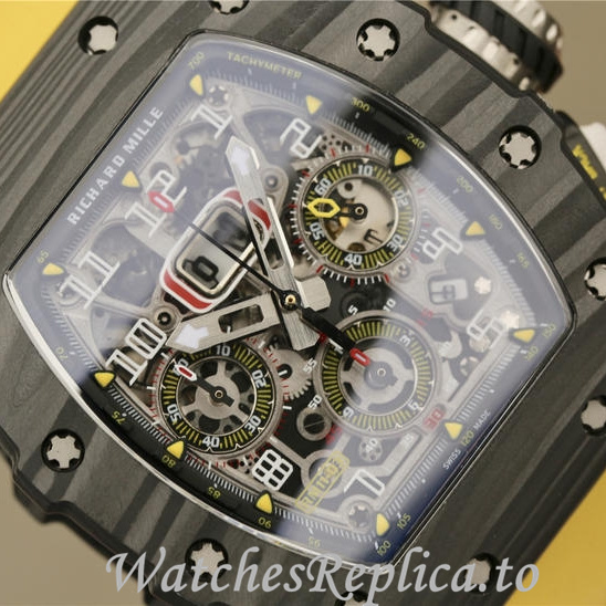 Richard Mille Replica RM11-03 Rubber strap 50MM - WatchesReplica.is