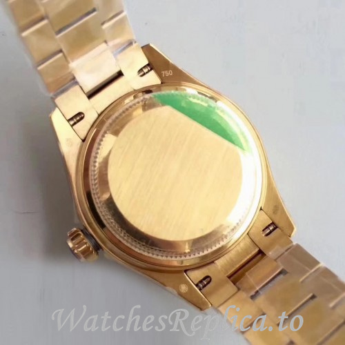 Swiss Rolex Datejust Replica 279174 Yellow Gold strap 28MM - WatchesReplica.is