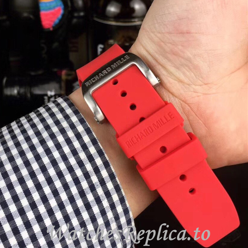 Richard Mille Replica RM052 Rubber strap 50MM - WatchesReplica.is
