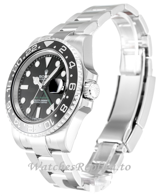 Rolex GMT Master II Black Dial 116710 LN - WatchesReplica.is