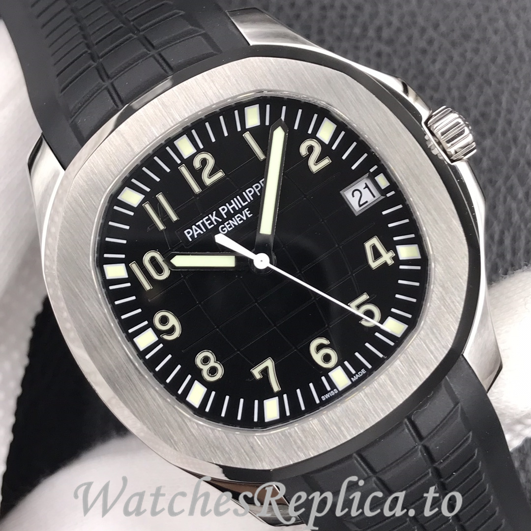 Patek Philippe Replica Aquanaut 5167 Rubber strap 40MM - WatchesReplica.is