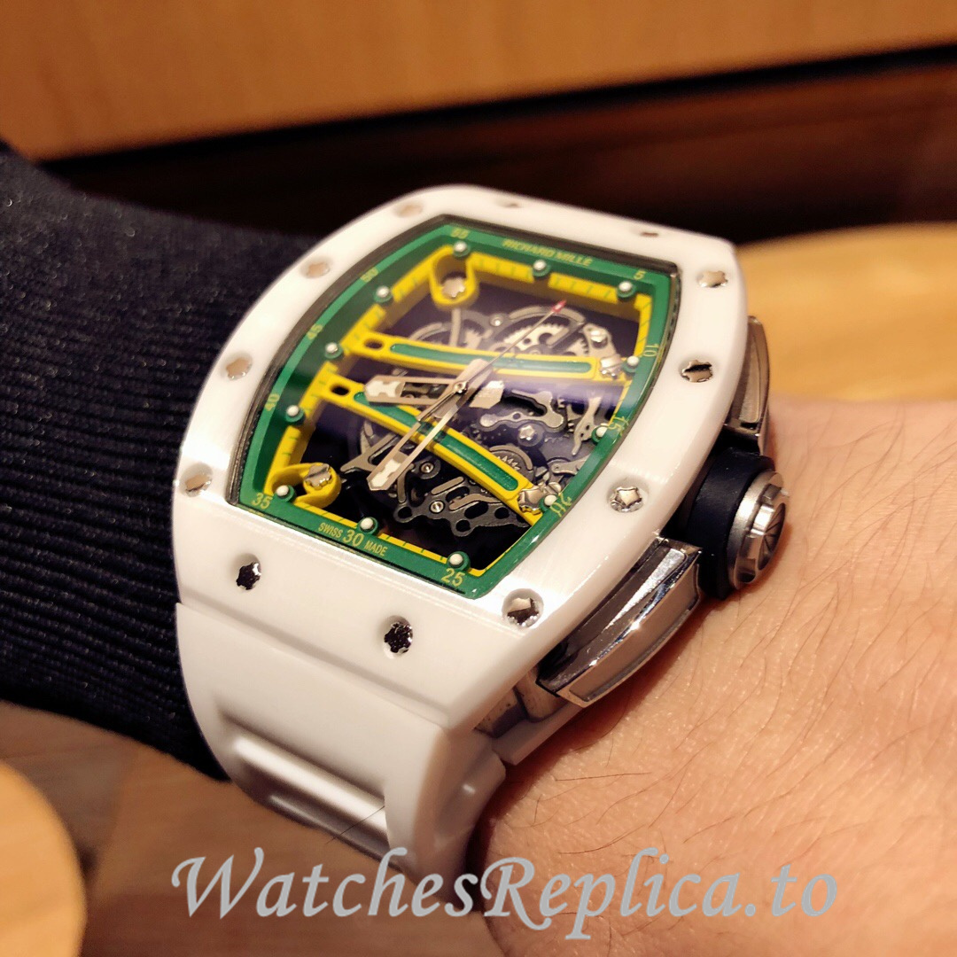 Richard Mille Replica RM61-01 Rubber strap 50MM - WatchesReplica.is