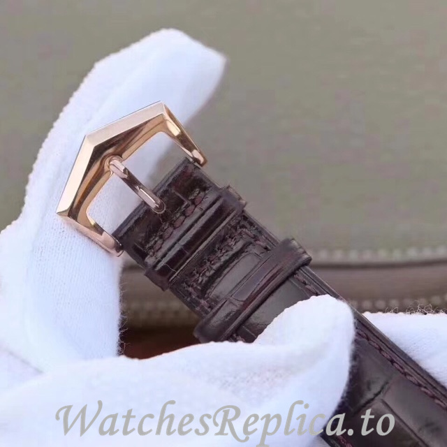 Patek Philippe Replica Complications 6102 Leather strap 44MM - WatchesReplica.is