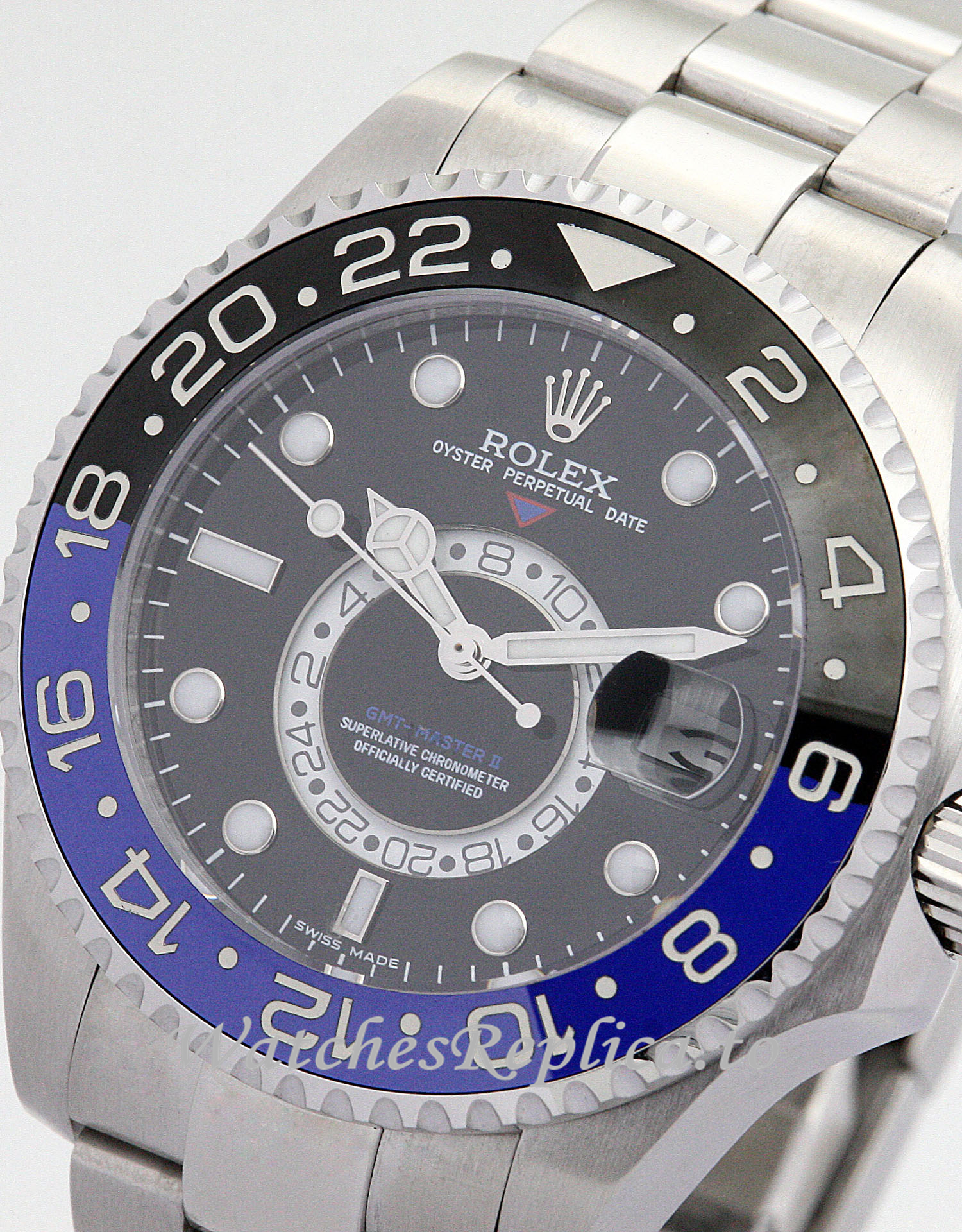 Rolex GMT Master Black Dial 16720 - WatchesReplica.is