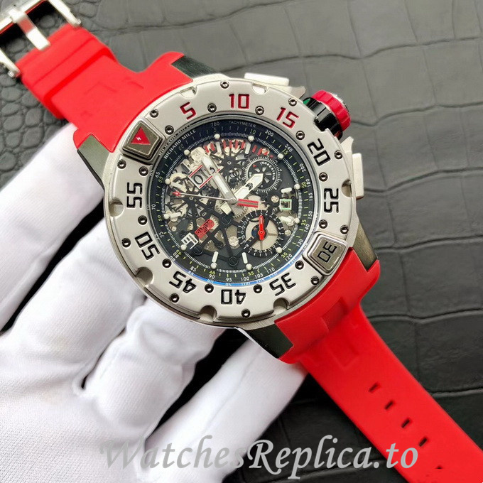 Richard Mille Replica RM032 Rubber strap 50MM - WatchesReplica.is