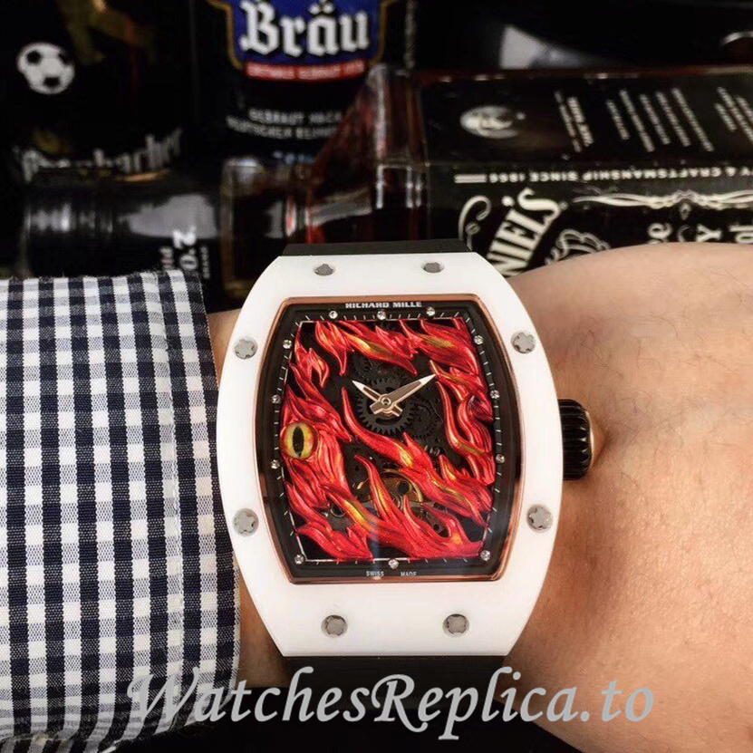 Richard Mille Replica RM23-02 Rubber strap 50MM - WatchesReplica.is