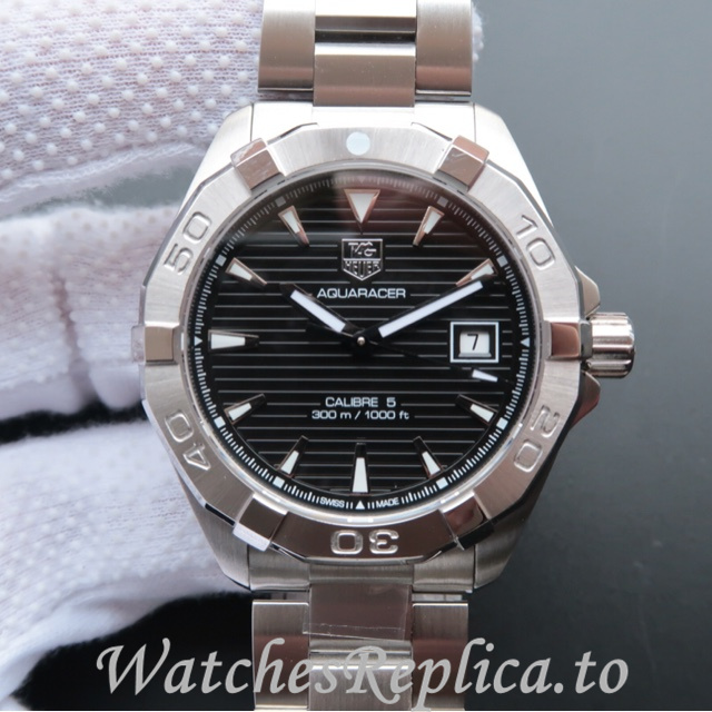 Tag Heuer Replica Aquaracer WAY2113.BA0928 Stainless steel strap 40.5MM - WatchesReplica.is