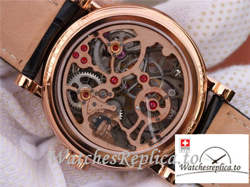 Swiss Franck Muller Giga Tourbillon Replica Black Strap 43.6 MM - WatchesReplica.is