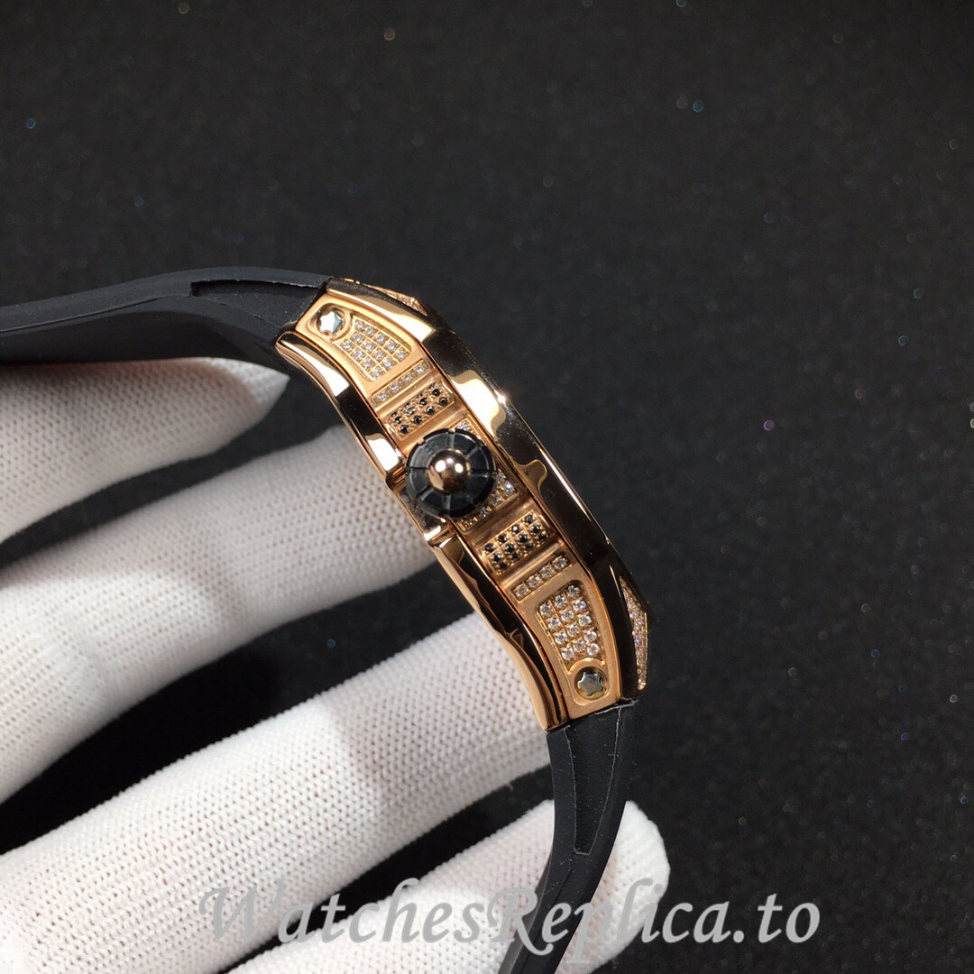 Richard Mille Replica RM033 Rubber strap 46MM - WatchesReplica.is
