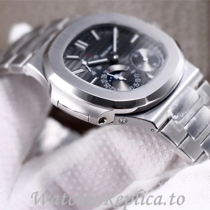 Patek Philippe Replica Nautilus 5712 Stainless steel strap 40MM - WatchesReplica.is