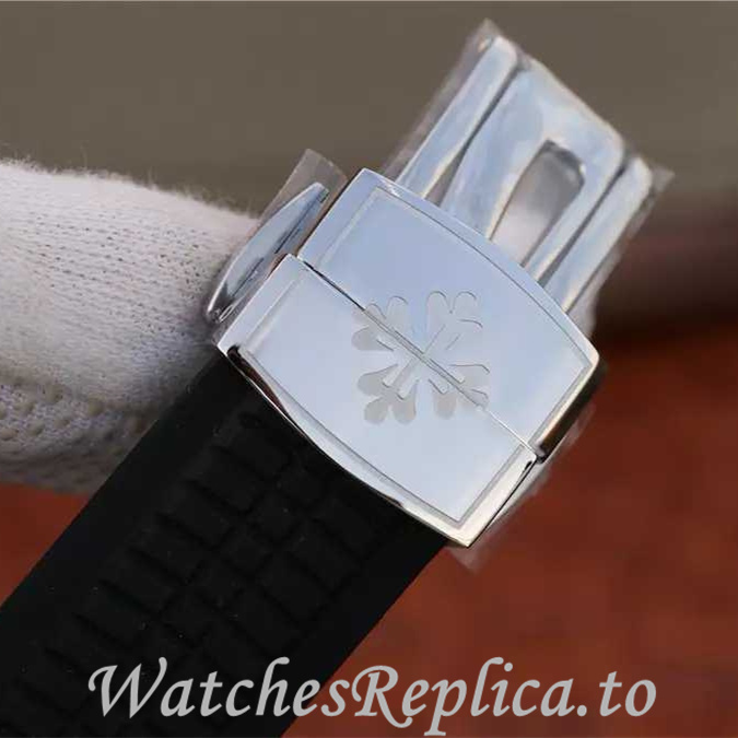 Patek Philippe Replica Aquanaut Rubber strap 42MM - WatchesReplica.is
