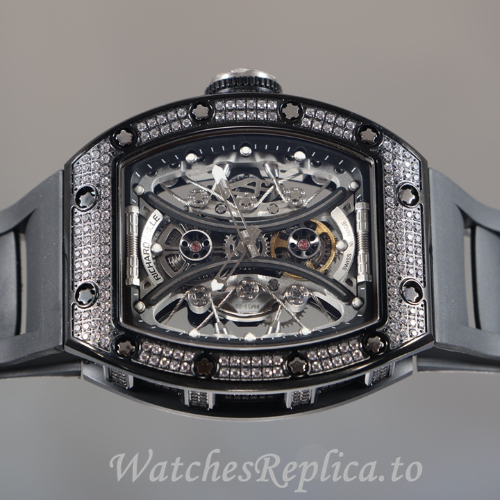 Richard Mille Replica RM53-01 Rubber strap 50MM - WatchesReplica.is