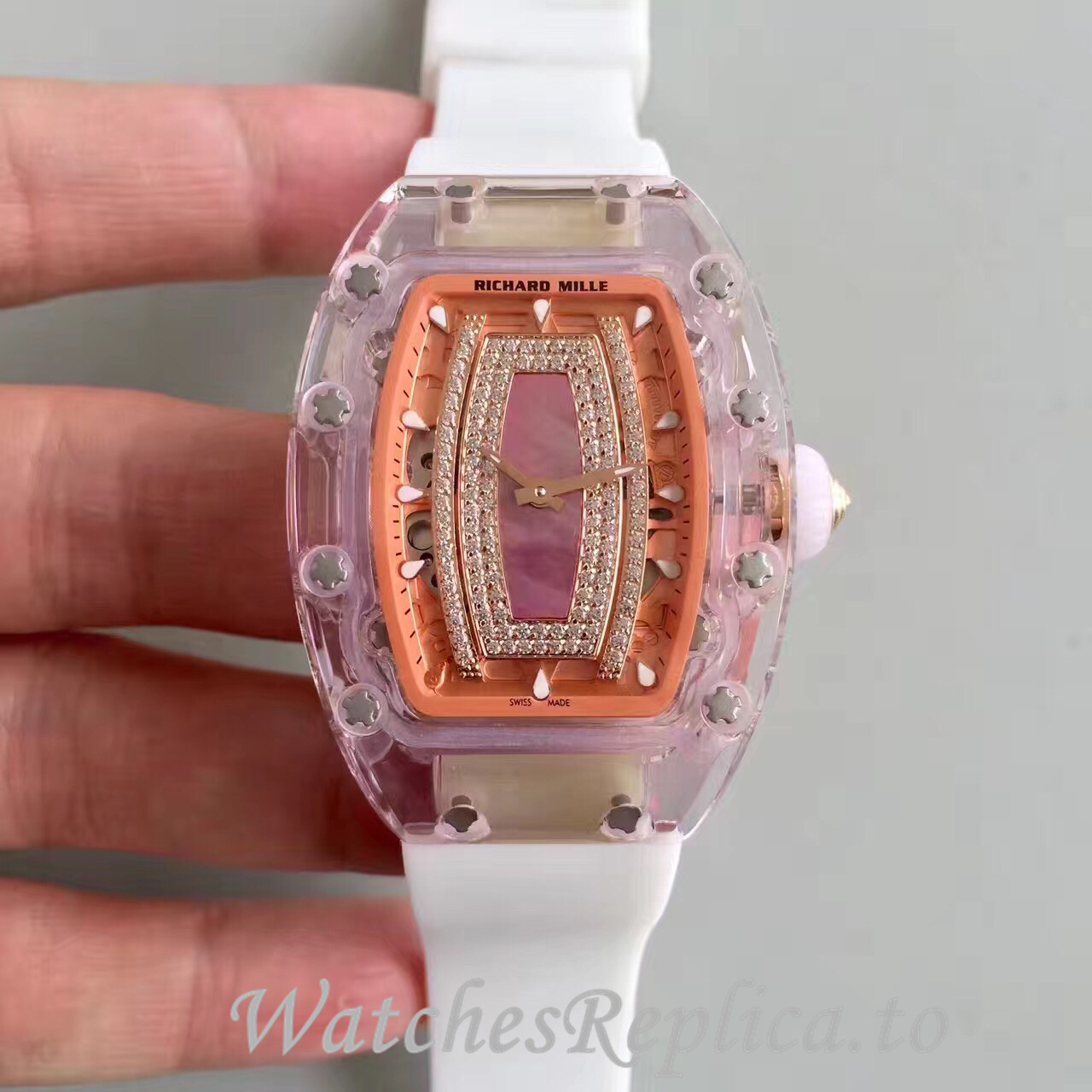 Richard Mille Replica RM07-02 Rubber strap 45MM - WatchesReplica.is