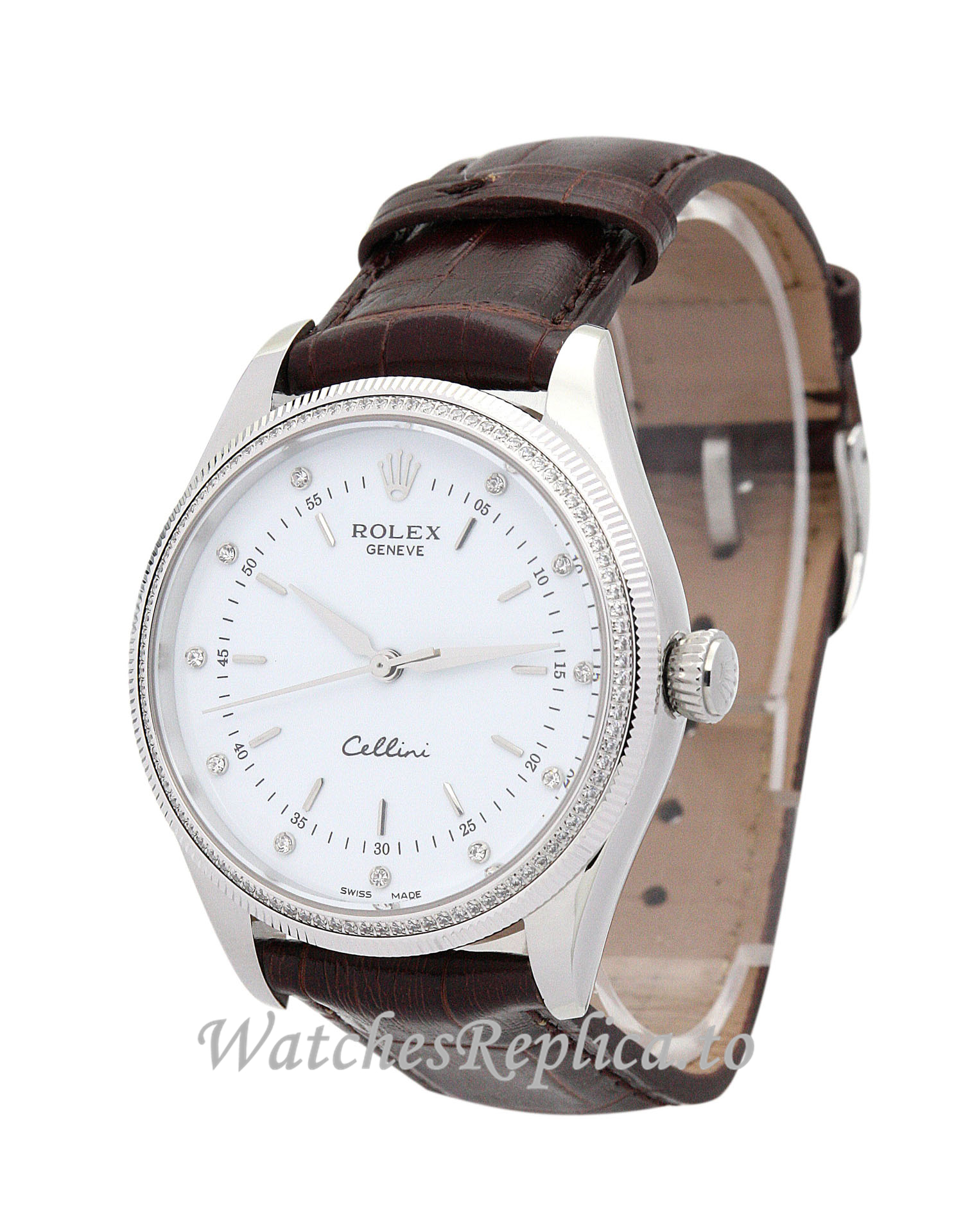 Rolex Cellini White Dial 5310 - WatchesReplica.is