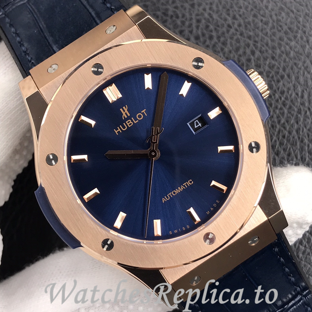 Hublot Replica Classic Fusion Series Leather strap 45MM - WatchesReplica.is