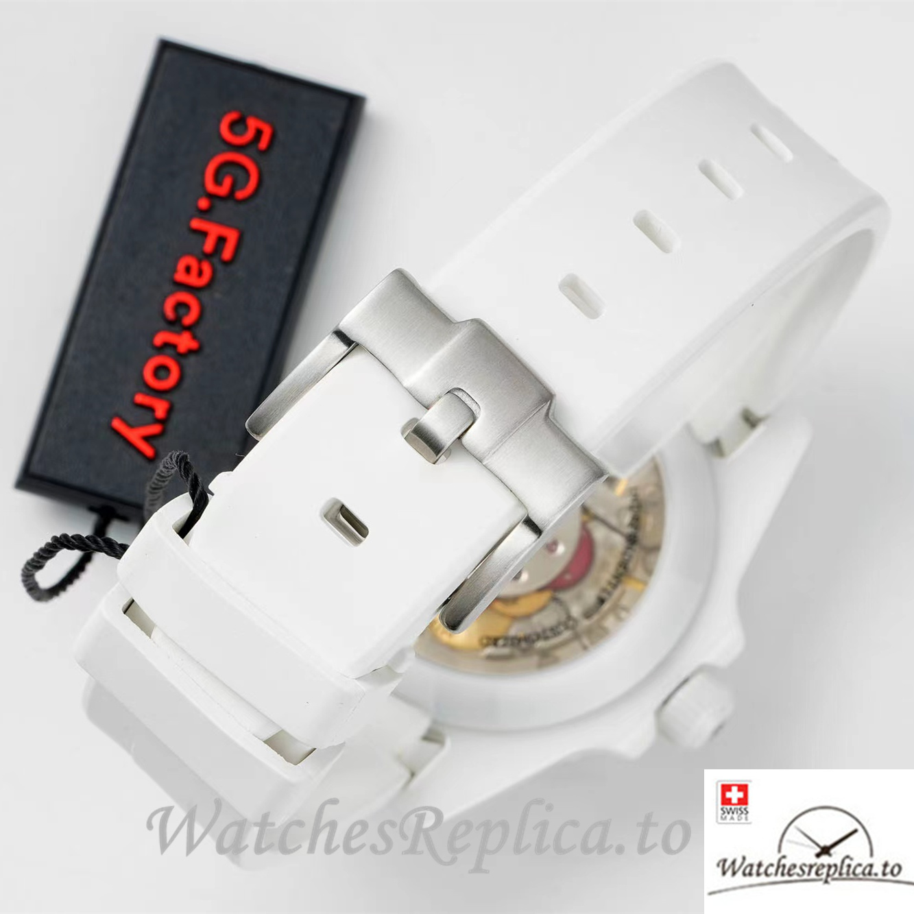 Swiss Rolex Oyster Perpetual Replica Rubber strap 40MM - WatchesReplica.is