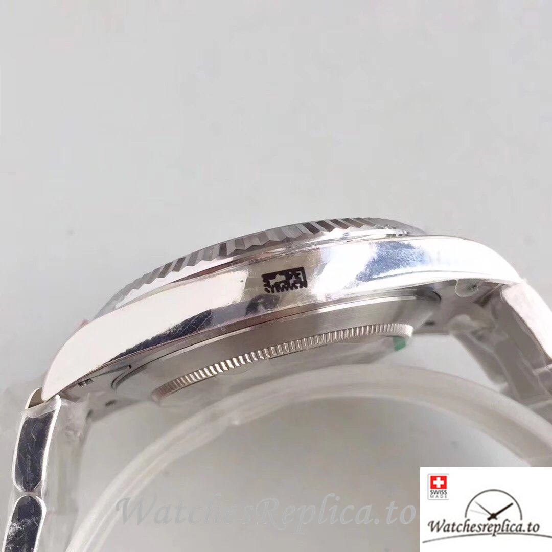 Swiss Rolex Datejust Replica 116334 Stainless steel strap 41MM - WatchesReplica.is