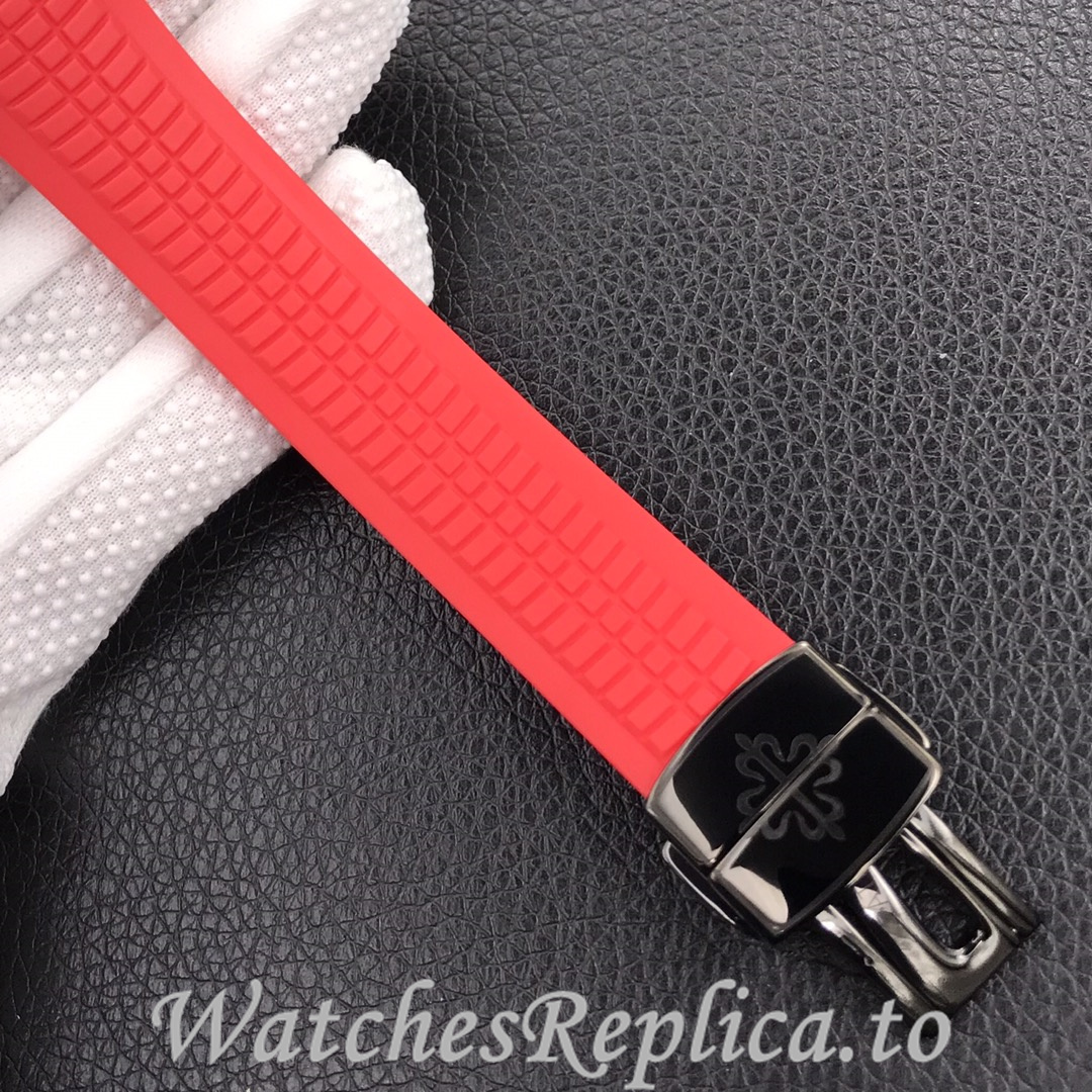 Patek Philippe Replica Aquanaut 5167 Rubber strap 40MM - WatchesReplica.is