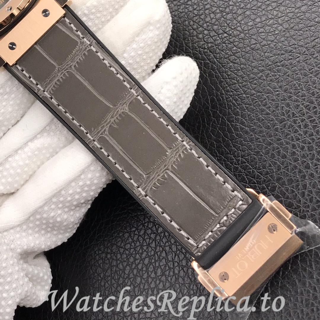 Hublot Replica Classic Fusion Series Leather strap 45MM - WatchesReplica.is