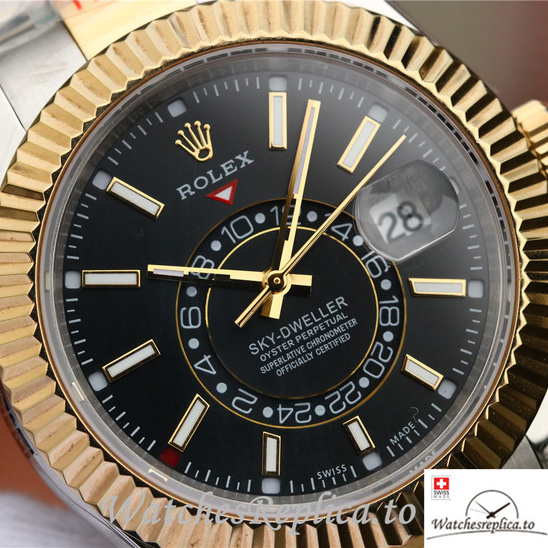 Swiss Rolex Oyster Perpetual Replica 326933-0002 Stainless steel strap 42MM - WatchesReplica.is