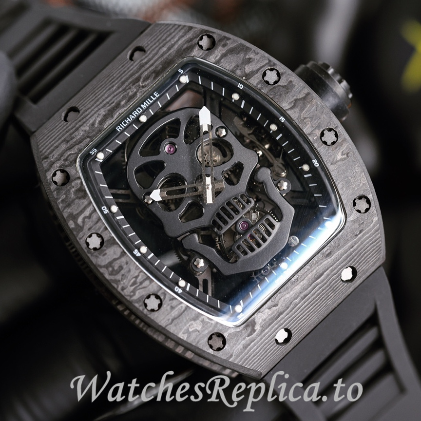 Richard Mille Replica RM052 Rubber strap 50MM - WatchesReplica.is