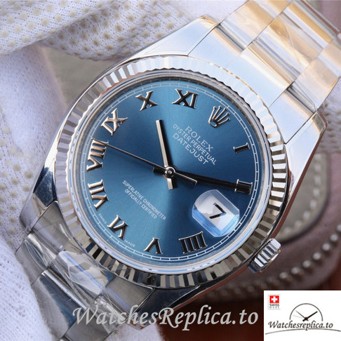 Swiss Rolex Datejust 116234 Stainless steel strap 36MM - WatchesReplica.is