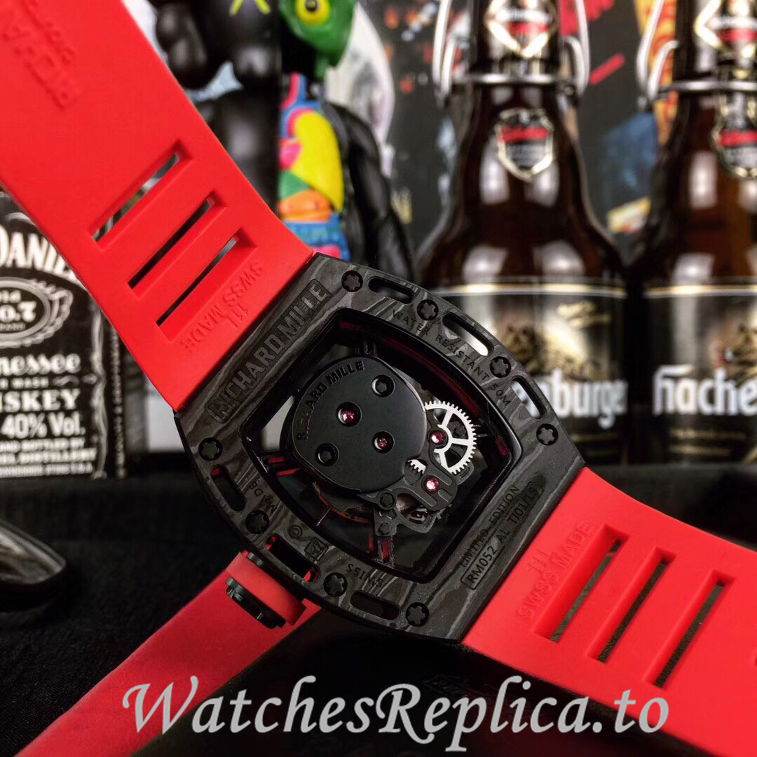 Richard Mille Replica RM052 Rubber strap 50MM - WatchesReplica.is