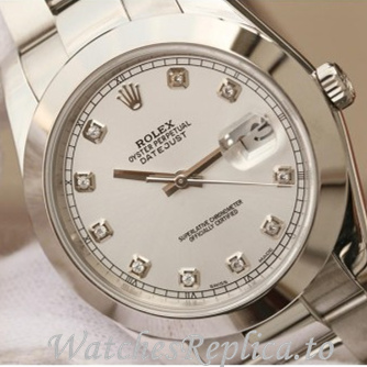Swiss Rolex Datejust Replica 126300 Stainless steel strap 41MM - WatchesReplica.is