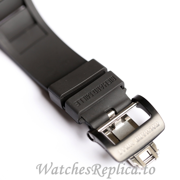Richard Mille Replica RM055 Rubber strap 50MM - WatchesReplica.is