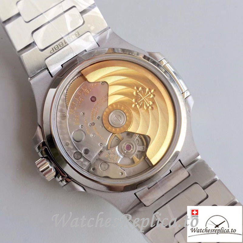Swiss Patek Philippe Nautilus Ladies Replica 7018/1A-010 Diamonds Bezel 35.2MM - WatchesReplica.is