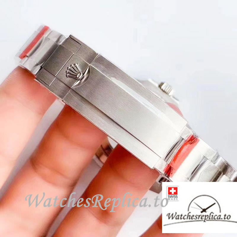 Swiss Rolex Submariner Replica 116610LN Silver Strap 40MM - WatchesReplica.is