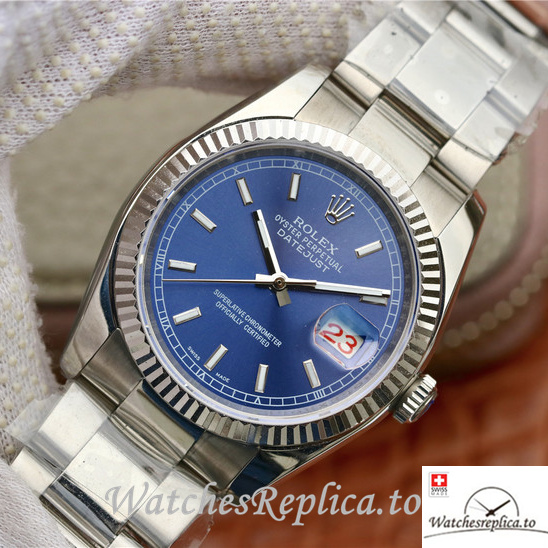 Swiss Rolex Datejust Replica 116234 Stainless steel strap 36MM - WatchesReplica.is