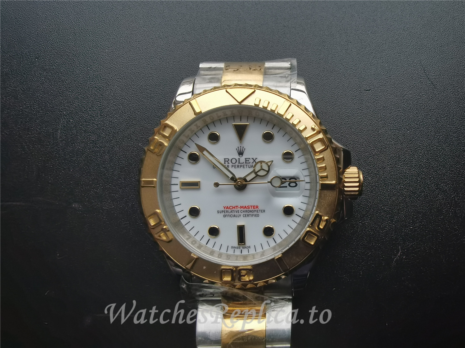Rolex Yacht Master White Dial 16623 - WatchesReplica.is