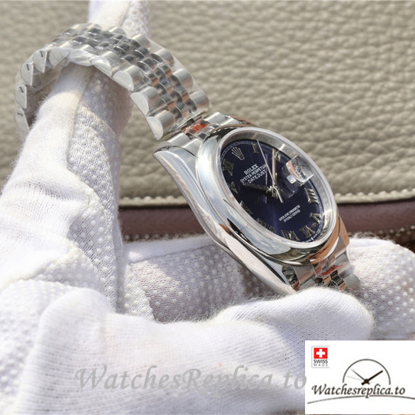 Swiss Rolex Datejust Replica 116200 Stainless steel strap 36MM - WatchesReplica.is